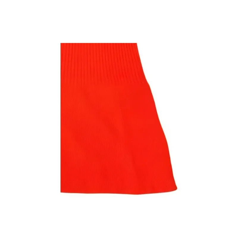 GUCCI Short Sleeved Dresses Women's Red-6