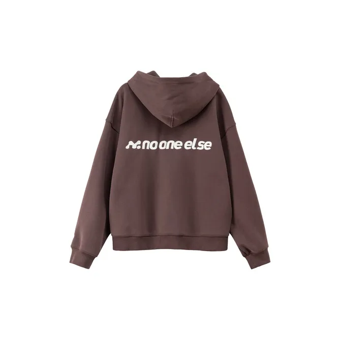 NO ONE ELSE Jackets Coats Unisex Coffee-1