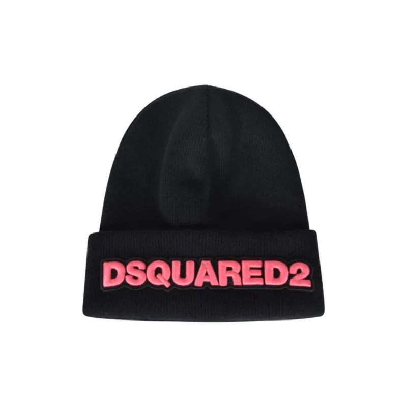 DSQUARED 2 Logo Embroidered Beanie-0