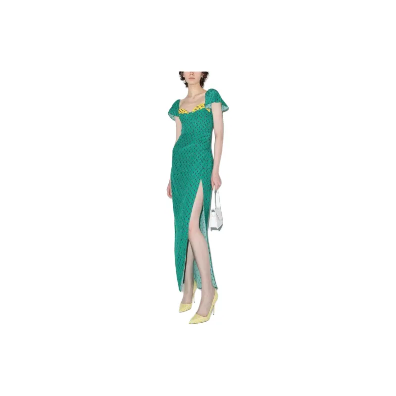 Staud Avril Graphic-print Maxi Dress-1