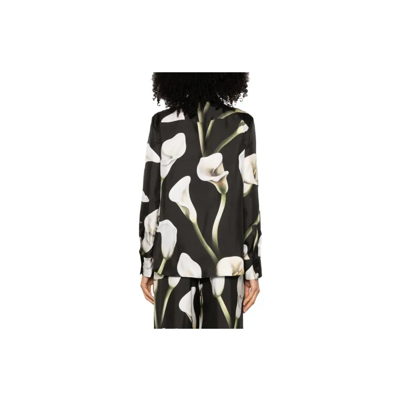 Lanvin Floral Printed Shirt 'Loden'-2