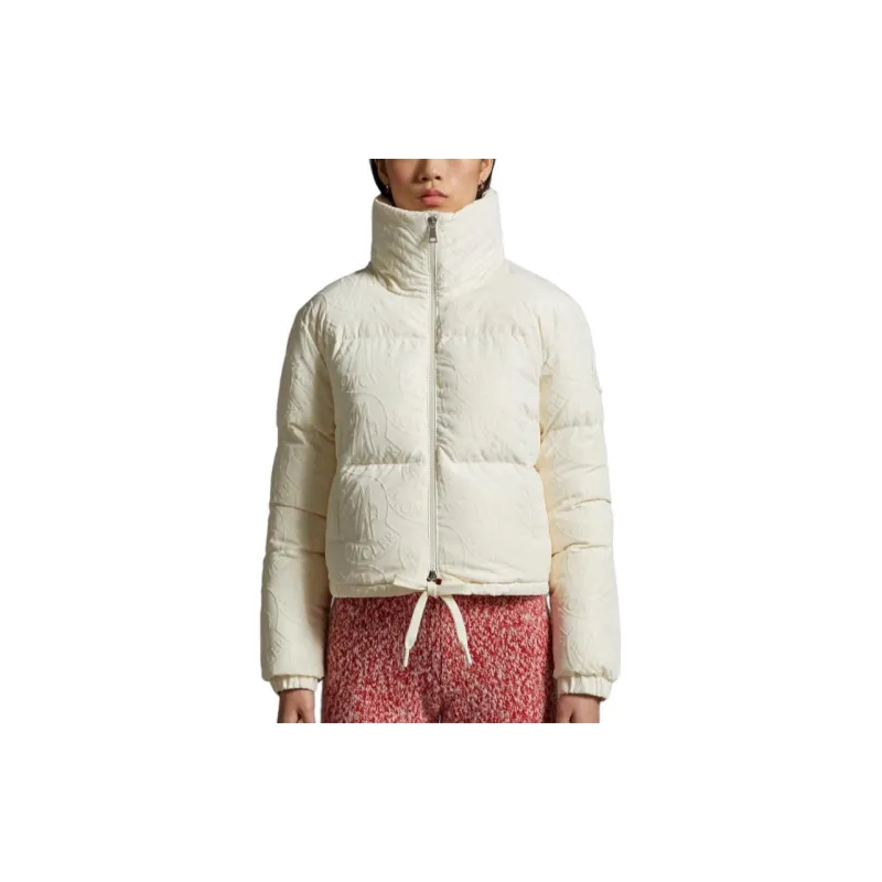 Moncler Merle Short Down Jacket White-1