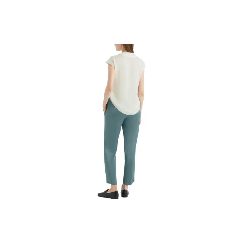 THEORY Casual Pants Women's Sea Foam Green-2