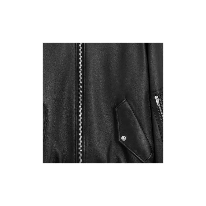 CELINE Zip Up Bomber Jacket-3