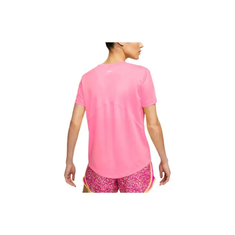 Nike T Shirts Women's Magenta-2