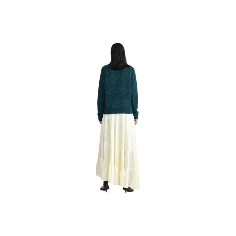 Roselingling Knitwear Women's Turquoise Blue-1