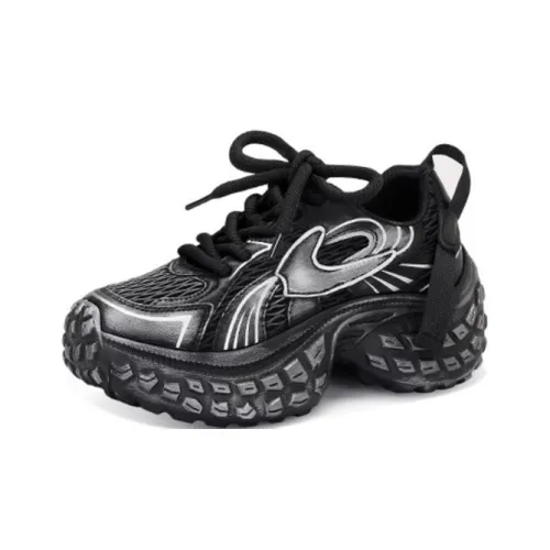 JESSICA SOPHIA Height Increasing Low Top Chunky Sneakers Women's