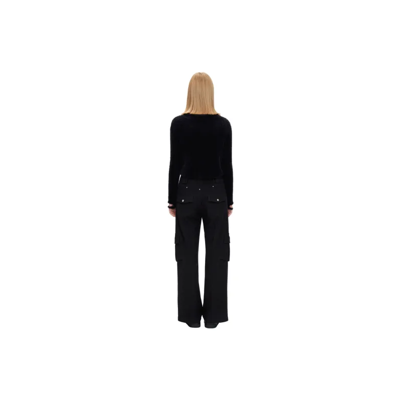 The Last Redemption 23AW Cargo Pants Women's Black-3