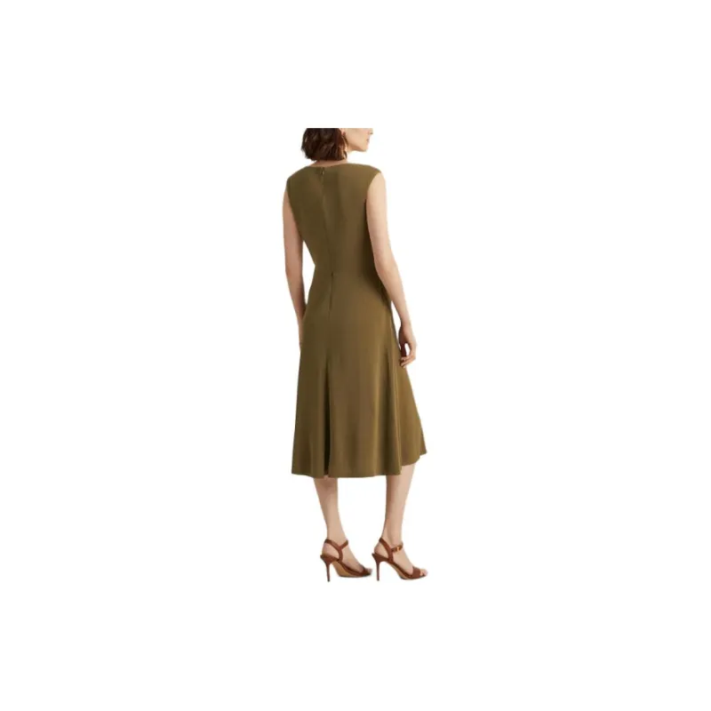 Polo Ralph Lauren Tessane Flared Midi Dress-2