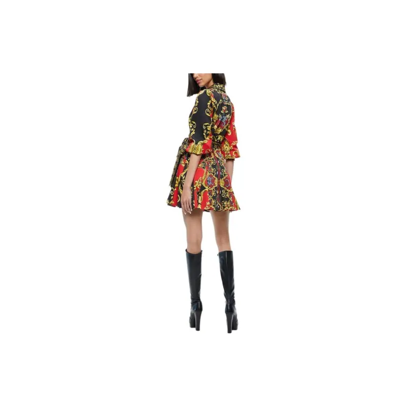 ALICE+OLIVIA Alisa Wrap Dress-2