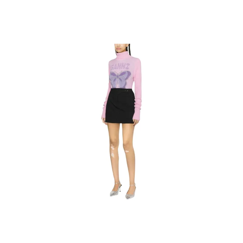 GANNI Sweaters Women's Pink-2