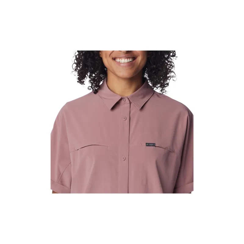 Columbia Boundless Trek™ Shirt Women's Dark Pink-4