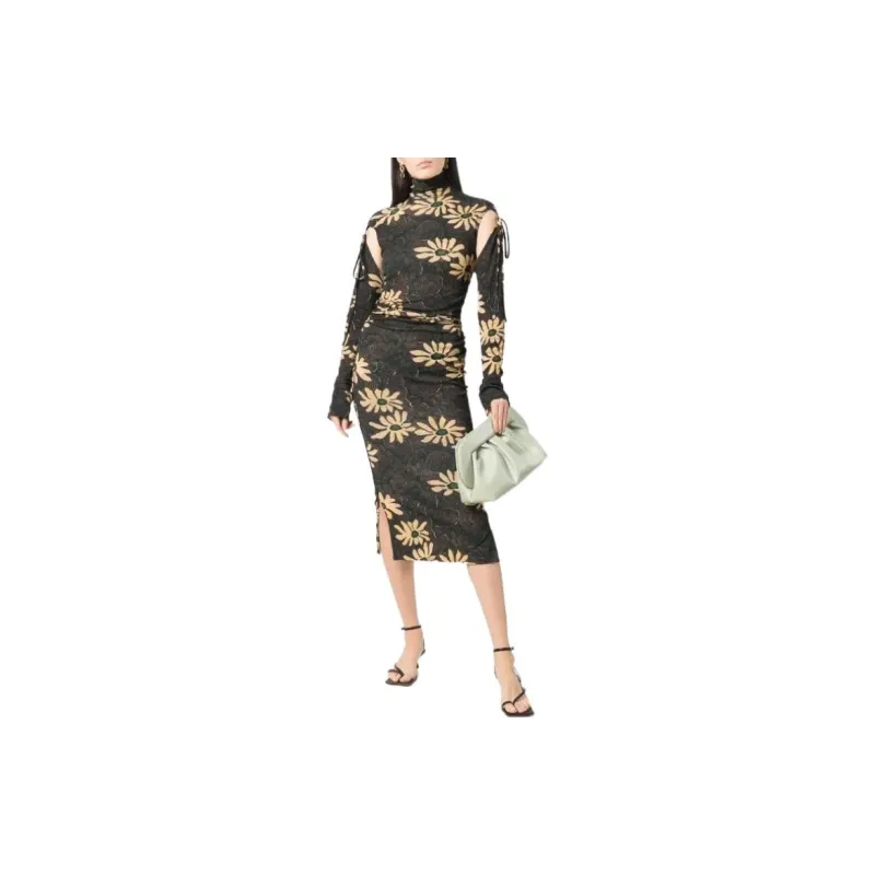 NANUSHKA Long-Sleeved Dresses Women's Black-1