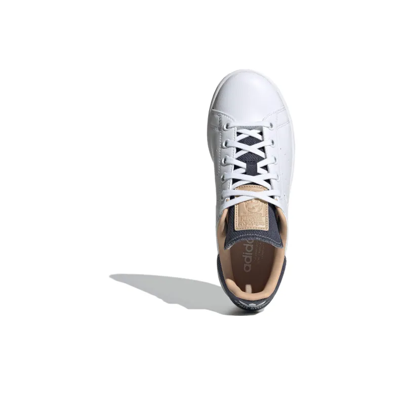 Adidas Originals STAN SMITH Anti Slip, Slip Resistant Low Top Skateboard Shoes White Kids'-4