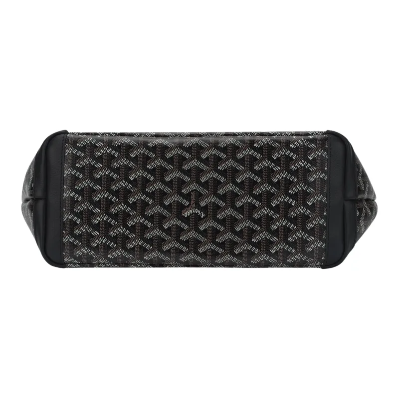 GOYARD Artois Canvas With Calfskin Tote Bag, Shopping Bag, Handbag Trumpets Women's Black-5