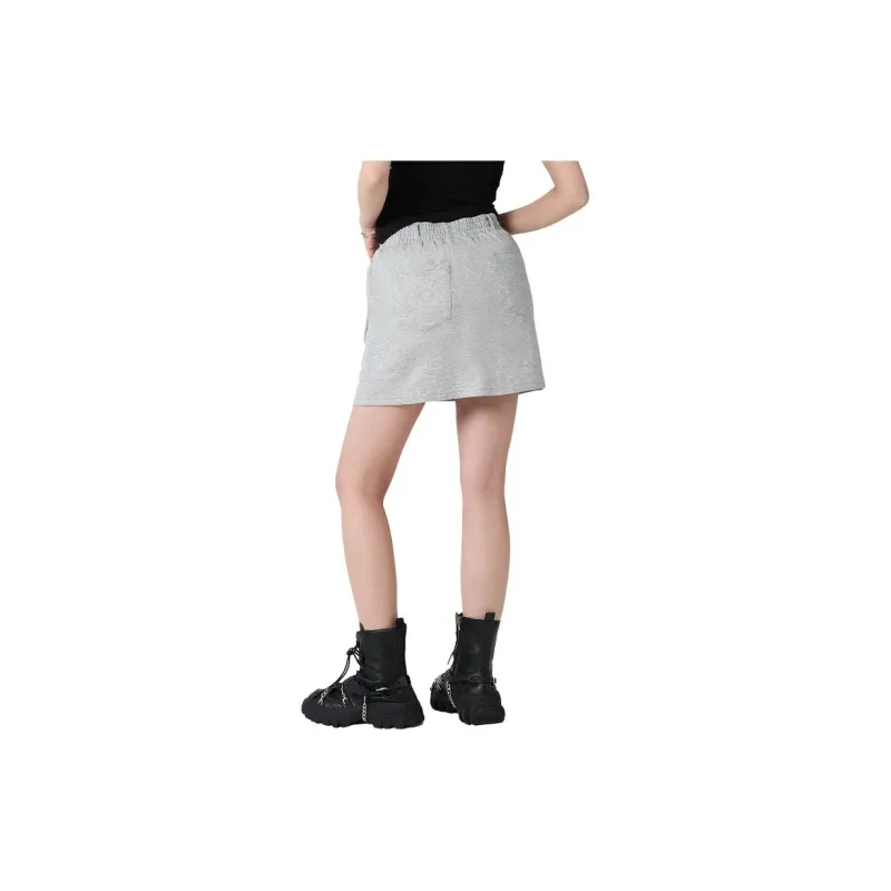 BOY BY BOY Casual Short Skirts Women's Gray-3