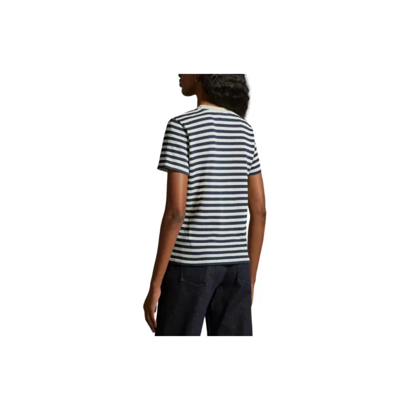 Moncler Striped T Shirt T Shirt Women's Multicolor-3