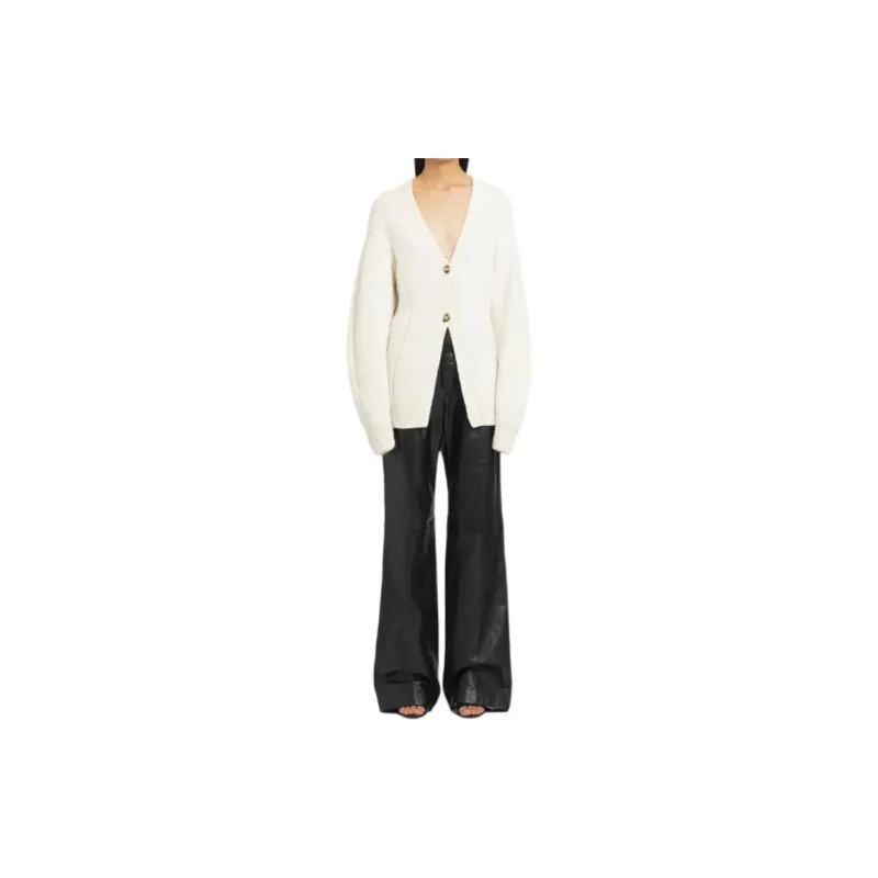 Helmut Lang V Neck Button Up Cardigan-1