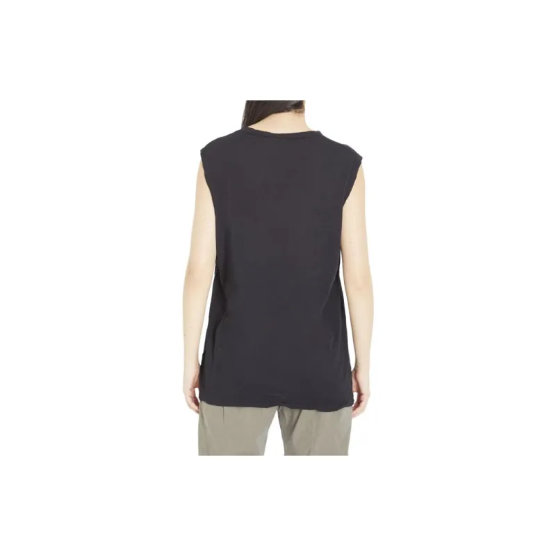 JAMES PERSE Tank Tops Women's Black-2