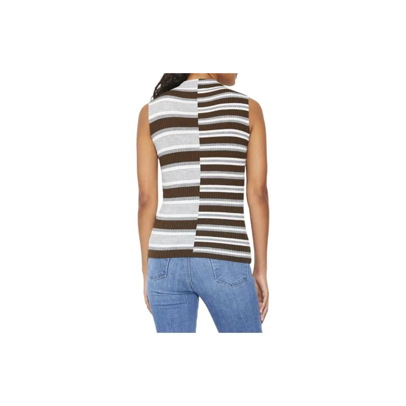 THEORY Tank Tops Women's Deep Cocoa Color-2