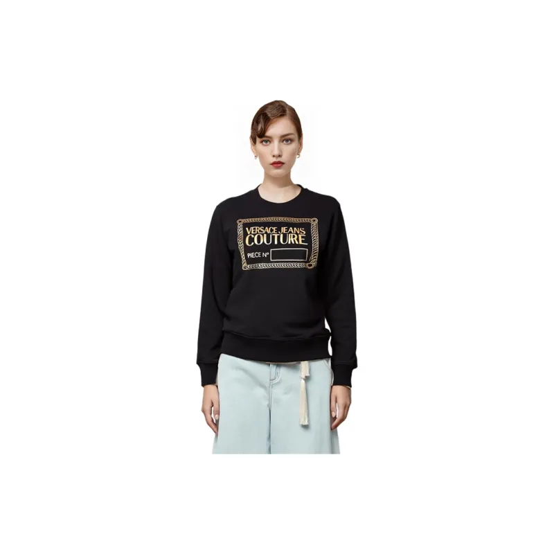 VERSACE Sweatshirts Women's Black-3