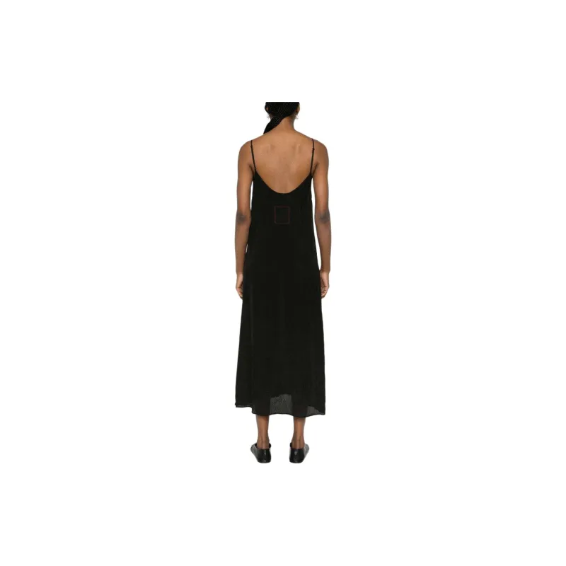 UMA WANG Scoop Neck Midi Slip Dress-2