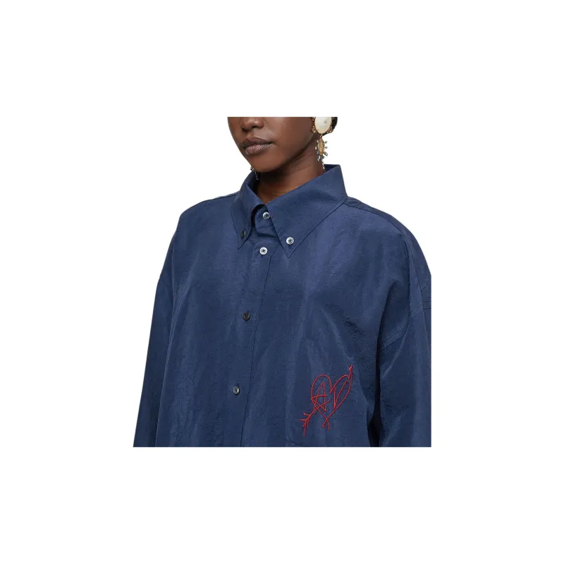 Vivienne Westwood SS24 Shirt Women's Stone Blue-4