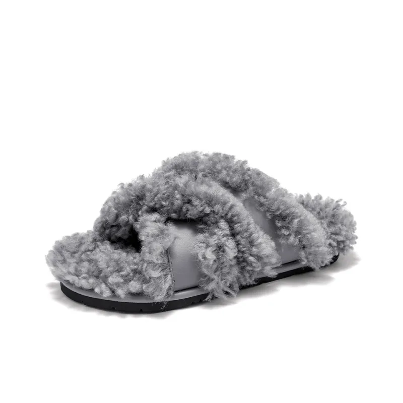 Beau Today Rubber Sole Slip Resistant Slide Slippers Women's-8