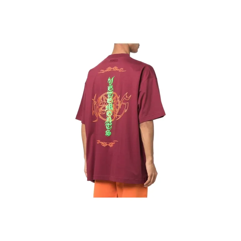 Vetements T Shirts Women's Red-2