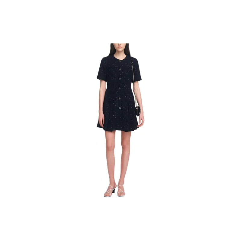 Sandro Short-Sleeved Dresses Women's-4