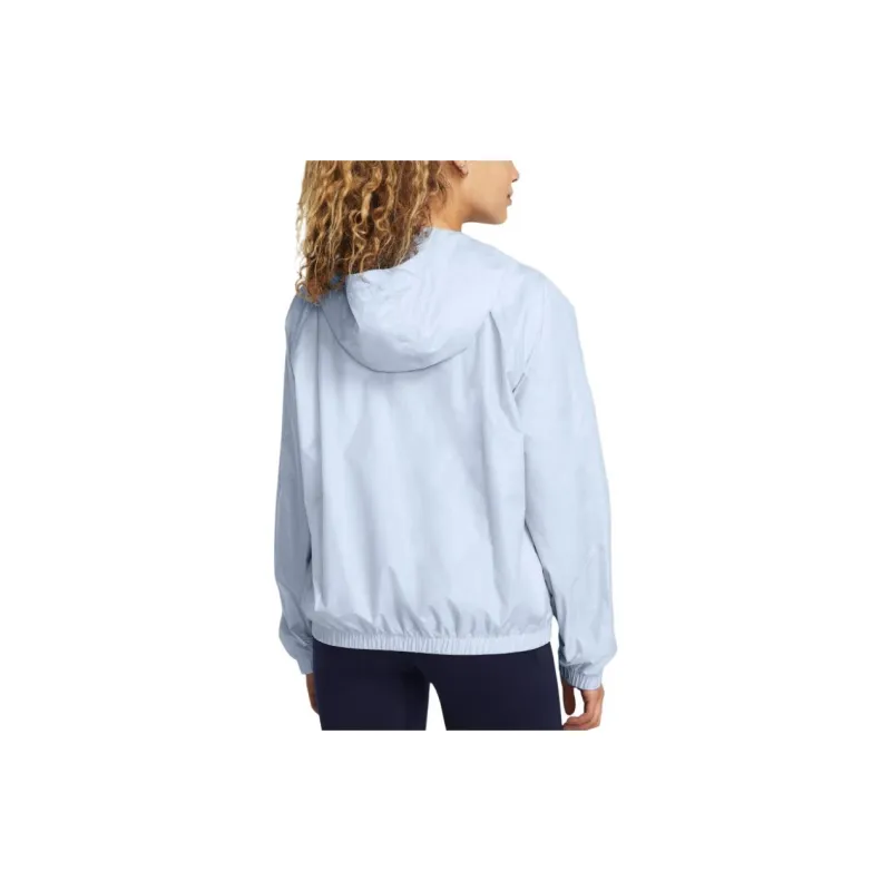 Under Armour Rival Trench Coat Women's Halo Blue-3