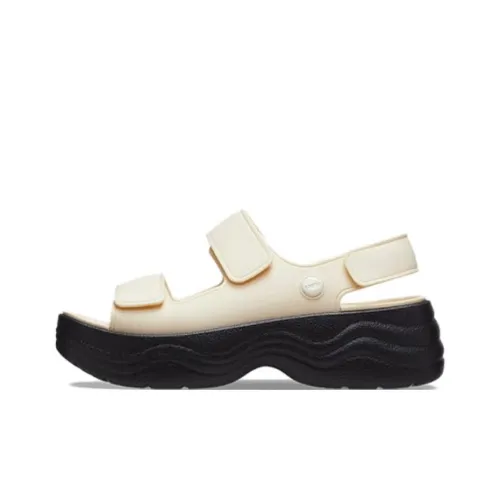 Crocs Beach Sandals Women's Beige