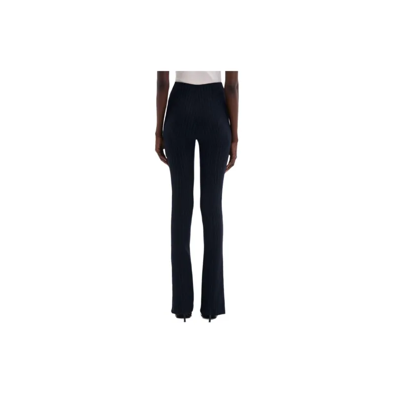 Oscar De La Renta Vertical stripe Wool Trousers-2