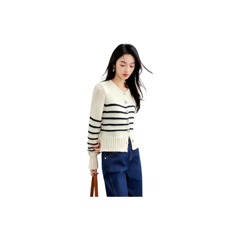 La Chapelle Knitwear Women's Ecru-2