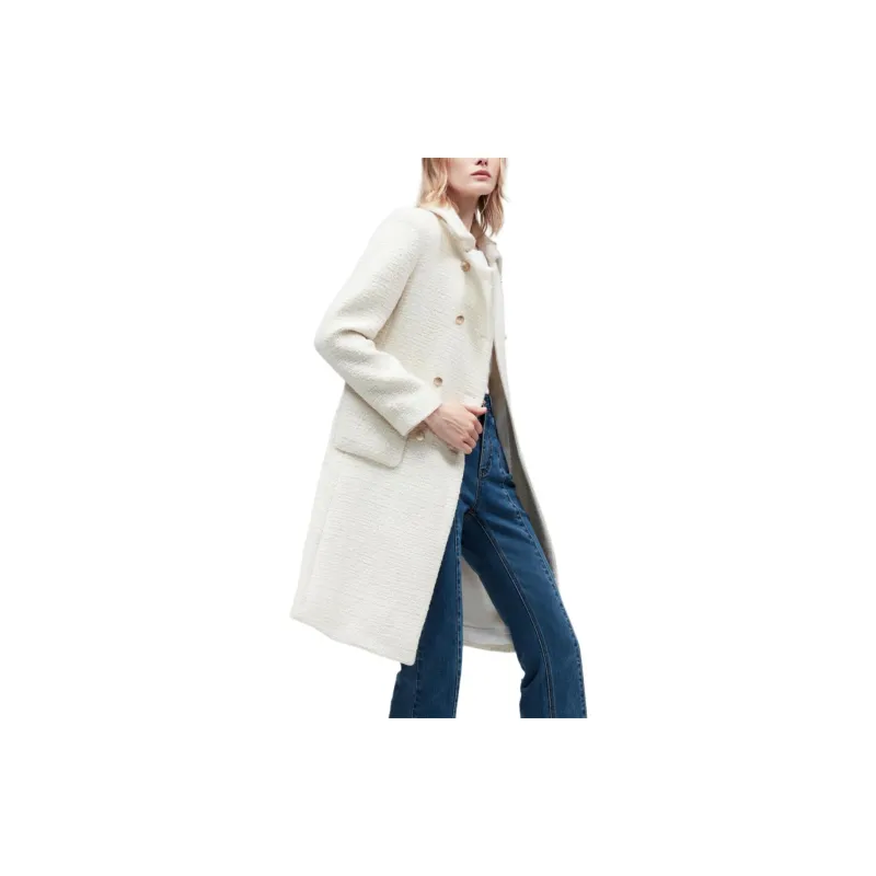 KARL LAGERFELD Coats Women's White-2