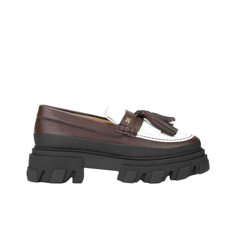 GANNI Loafers Women's Brown-1