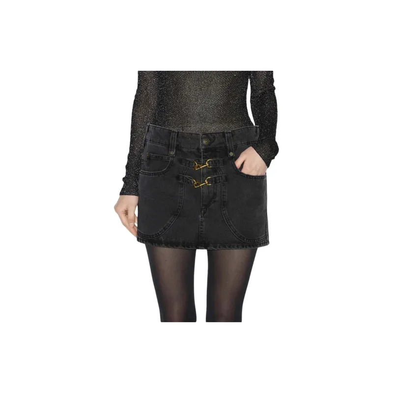 ISABEL MARANT Paulina Denim Mini Skirt-3