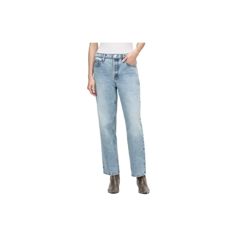 FRAME The Slouchy Straight Jeans-1
