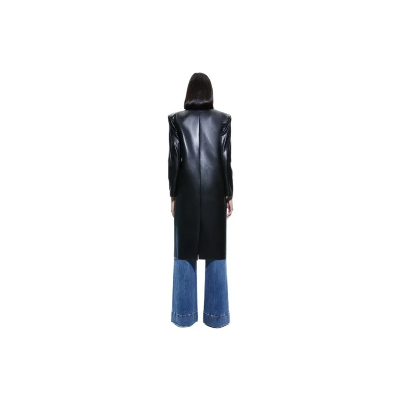 ALICE+OLIVIA Coats Women's Black-2