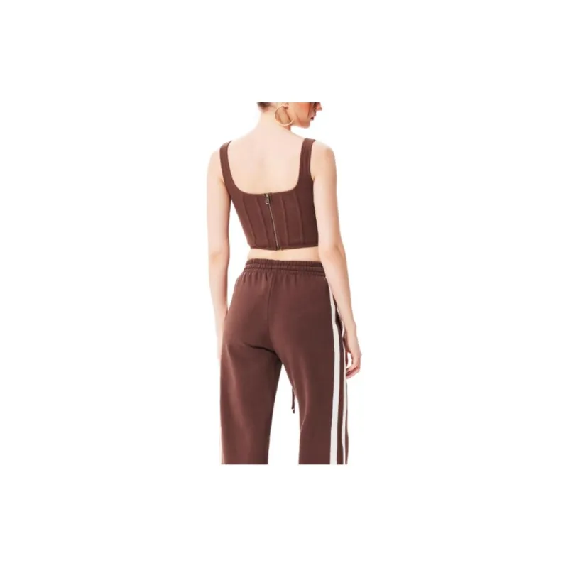 Ed Hardy FW24 Tank Tops Women's Ice Mocha Brown-5