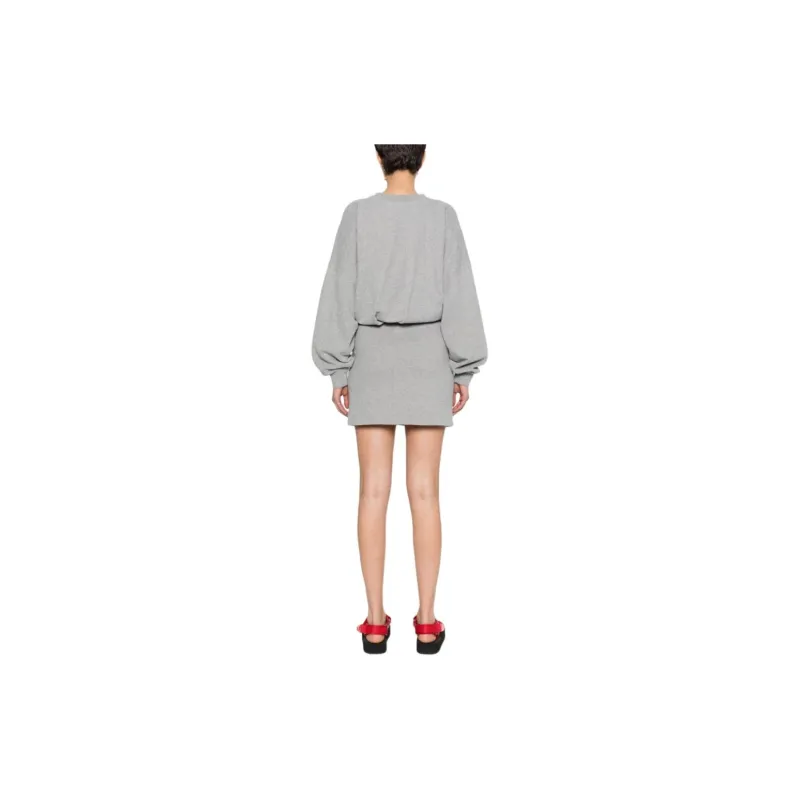 ISABEL MARANT ETOILE Long Sleeved Dress Women's Gray-2