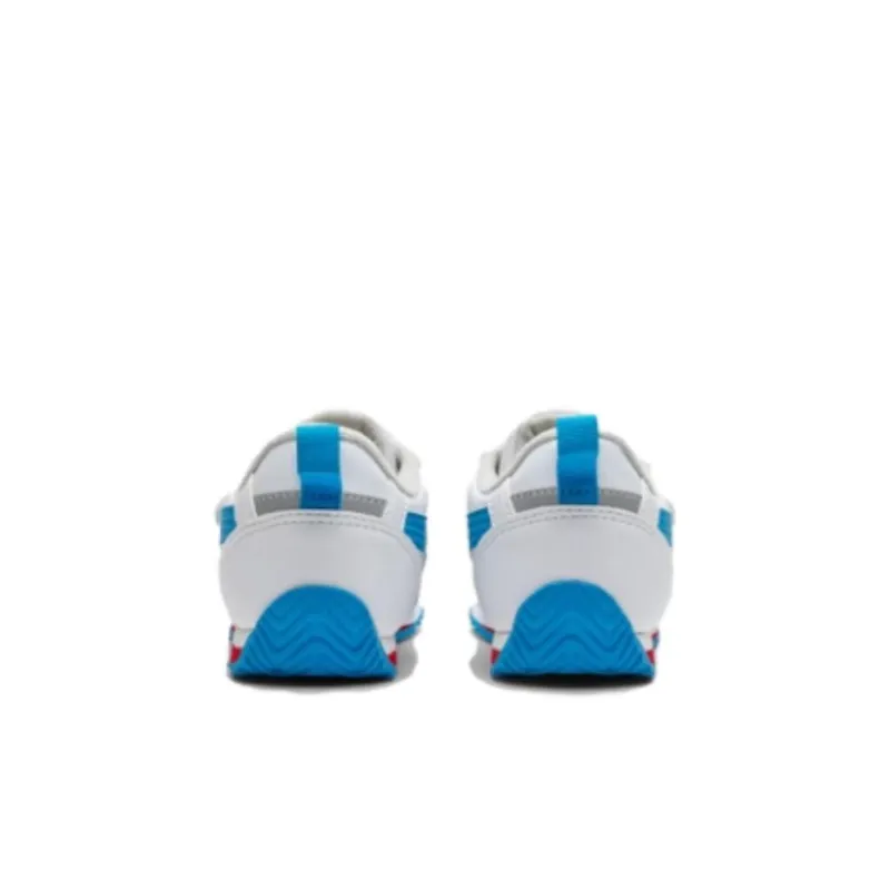 Asics Cotla Anti Kick Low Top Toddler Shoes White Blue Red Infant And Toddler-3