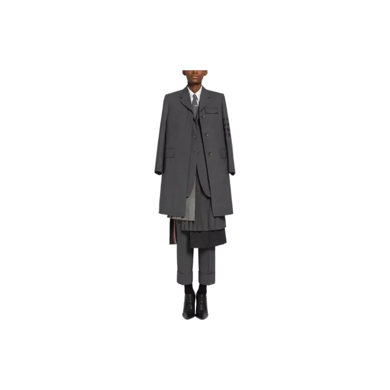 THOM BROWNE 4 Bar Stripe Wool Blazer-1