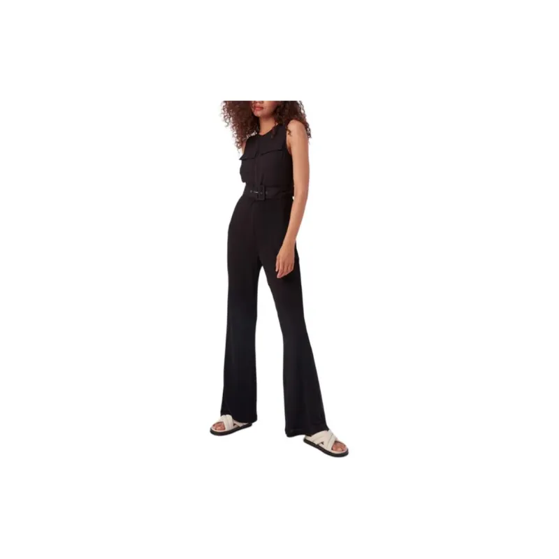 DVF Diane Von Furstenberg Jumpsuit Women's Black-2