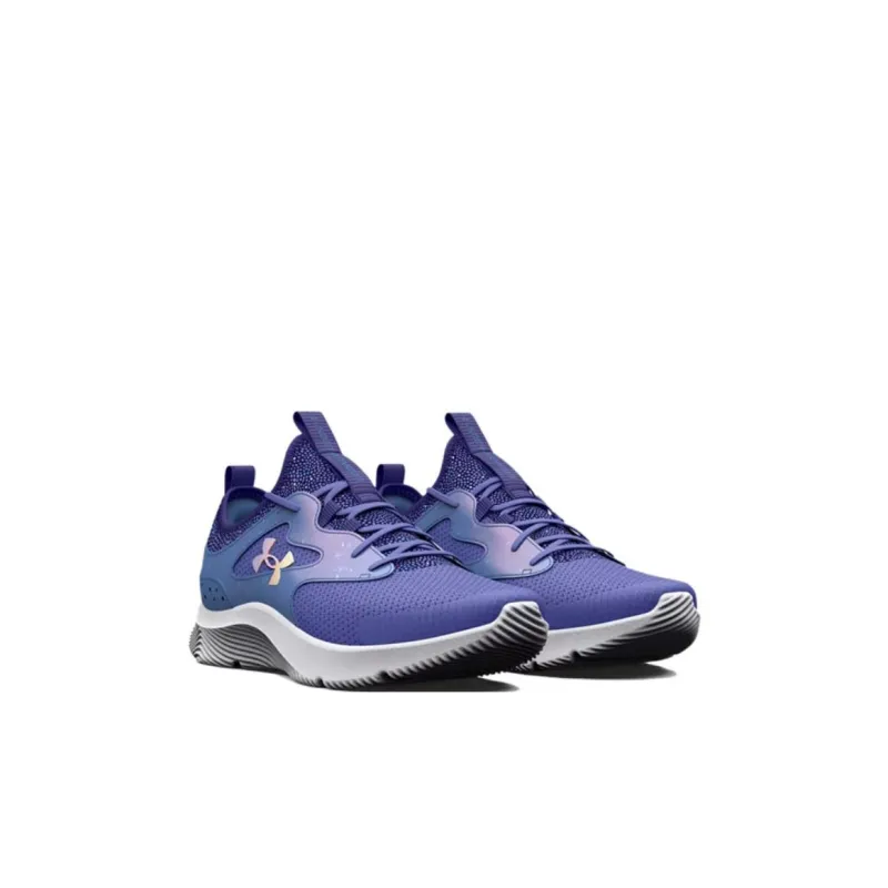 Under Armour Infinity 2 Anti Slip Wear Resistant Kids Lifestyle Shoes Blue White Purple Kids'-2