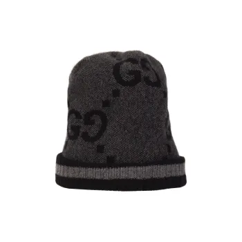 GUCCI Monogram Knitted Beanie