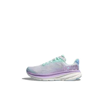 HOKA ONE ONE Clifton 9 Low Top Kids' Running Shoes Light Purple Kids'