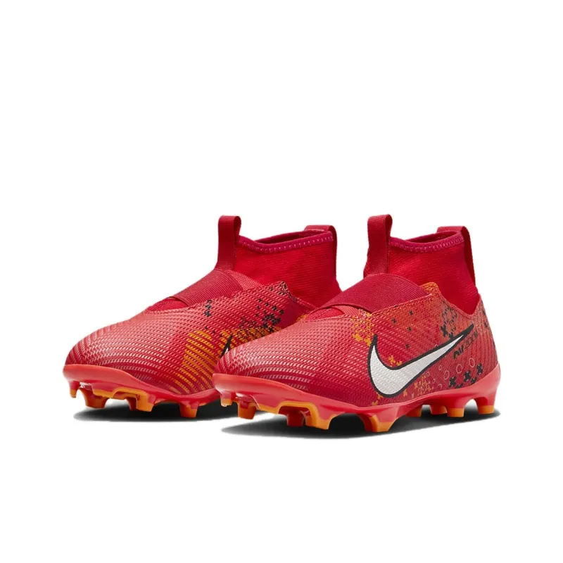 Nike Zoom Mercurial Superfly 9 Pro MDS FG GS 'Dream Speed - Light Crimson'-2