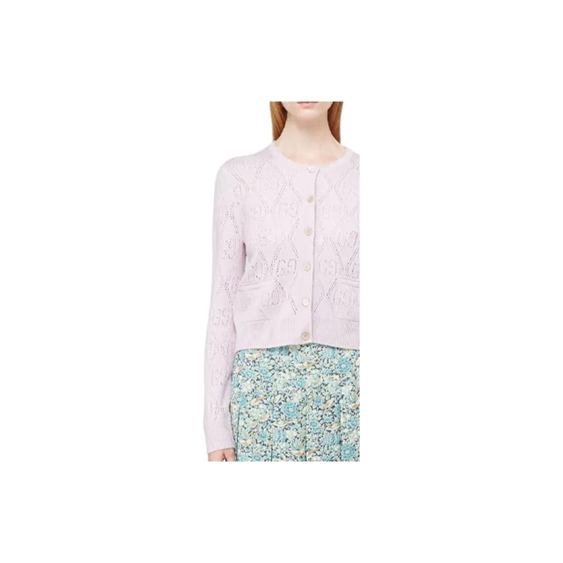 GUCCI Crop Tops Women's Pink-5