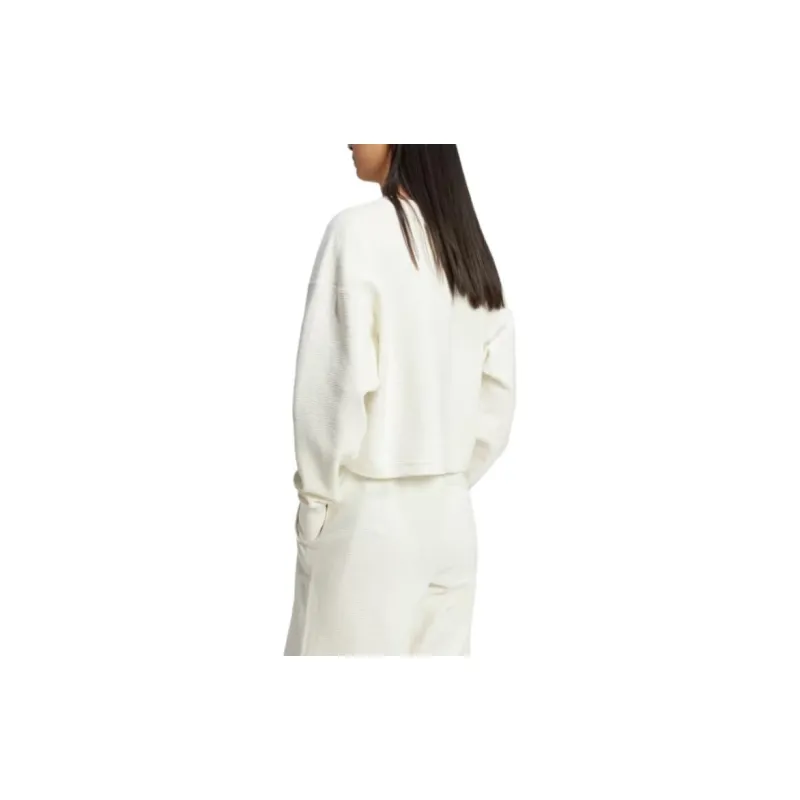 Adidas Free Shipping With AdiClub All Szn Ribbed V-Neck Sweatshirt-2